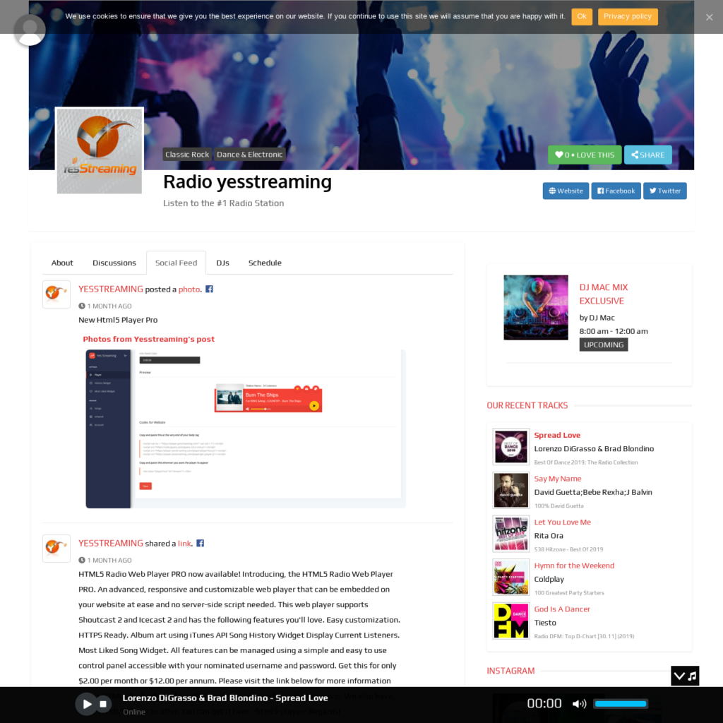 Free Radio Website