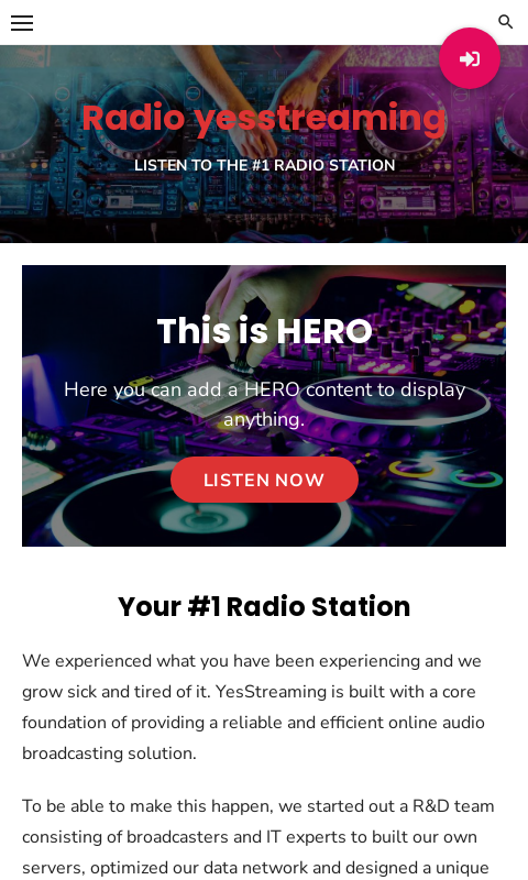 Free Web Hosting for Radio