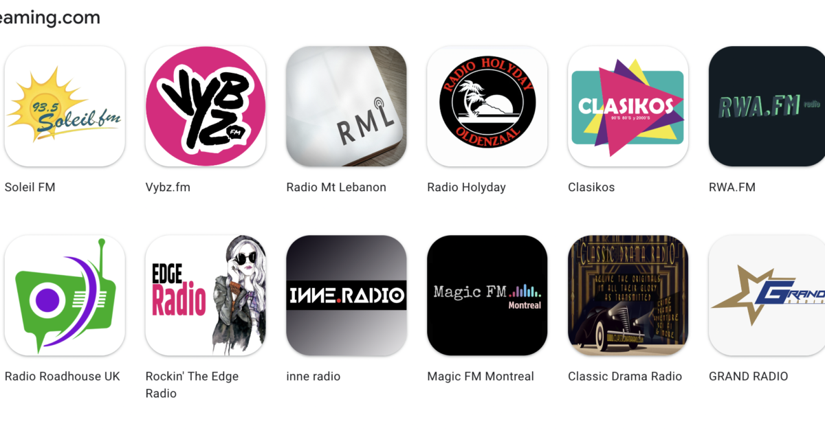 Radicast UK FM Radio Stations, Apps