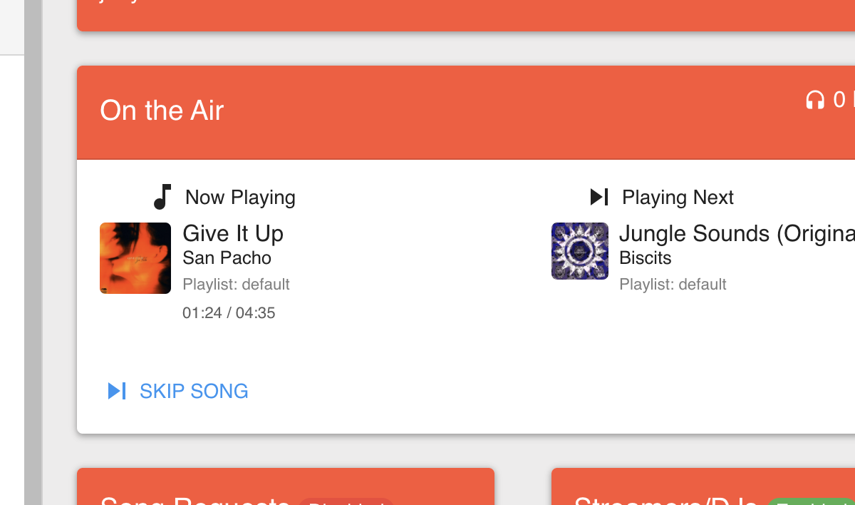 Newly added! Azuracast Server. A solution with built-in Web DJ!