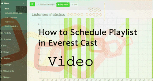 How to Schedule Playlist in SoloRadioPanel Pro Control Panel